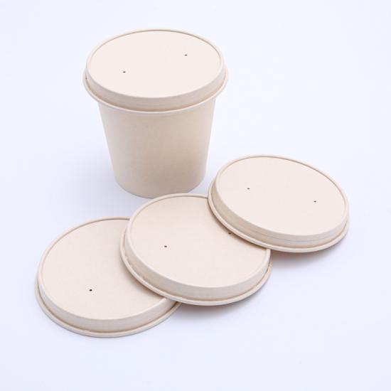 Disposable paper lids for paper cups