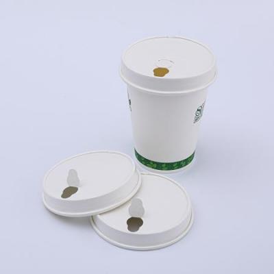 China Copos de papel biodegradáveis do bagaço com tampas fornecedor